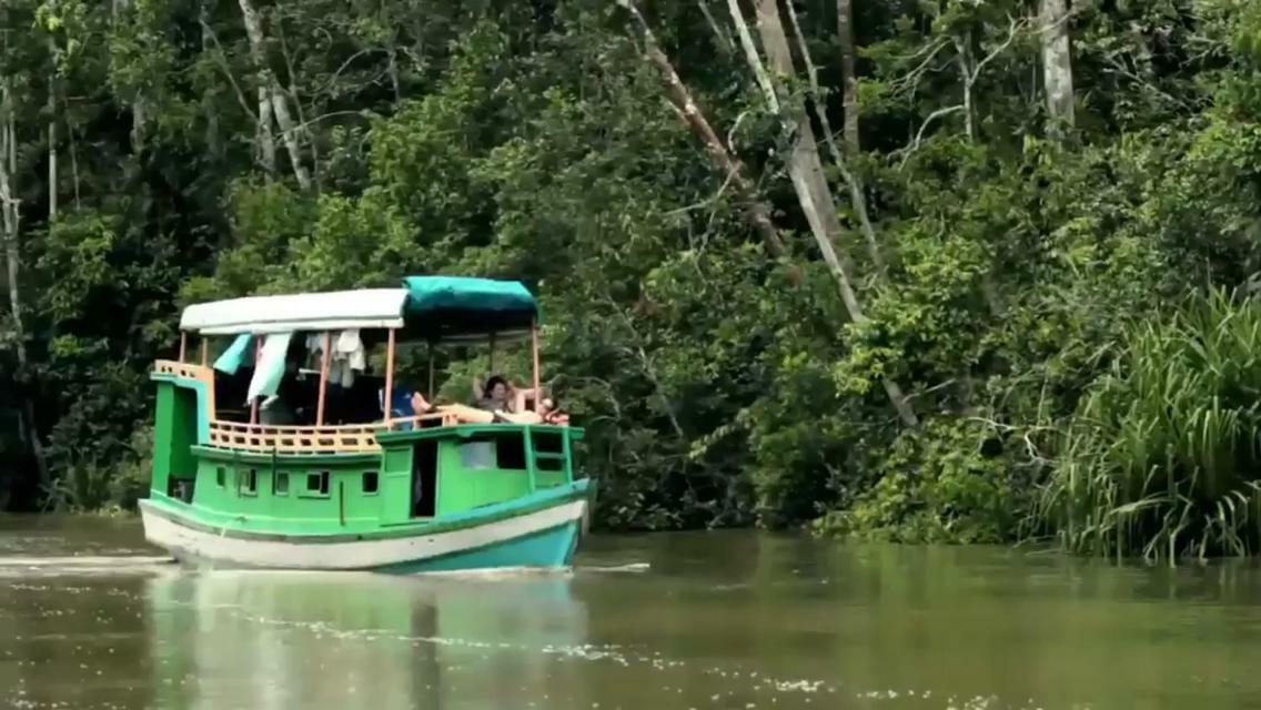 Orangutan Shaka Houseboat With Cabin Pangkalanbuun Exterior photo
