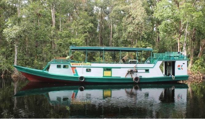 Orangutan Shaka Houseboat With Cabin Pangkalanbuun Exterior photo
